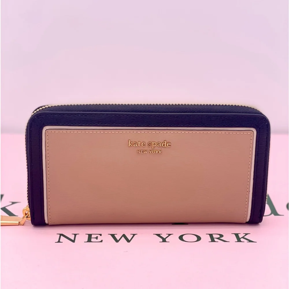 Kate Spade Morgan Continental Wallet Cafe Mocha